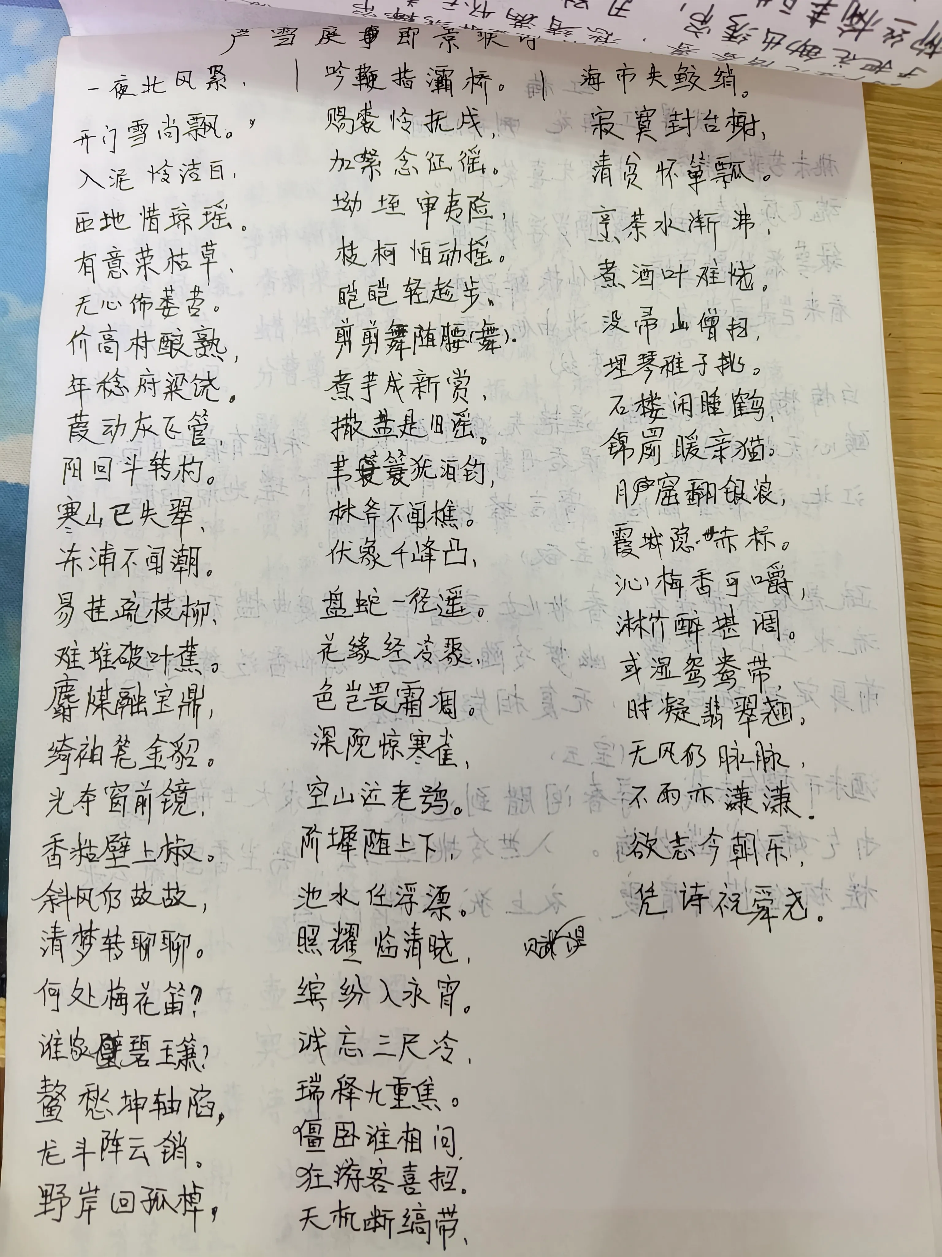 母亲的摘抄